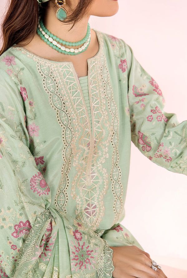 SAAD SHAIKH TROPICAL SILK-NORA