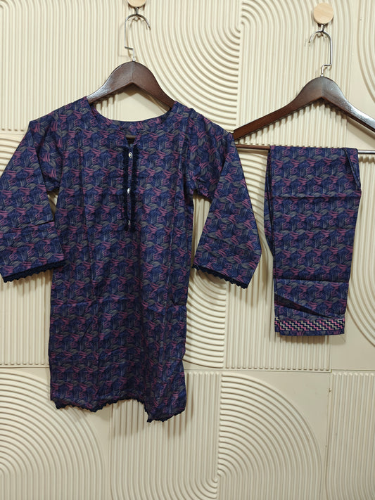ZOYA AHMAD PREMIUM KIDS WEAR CORD SET D-07