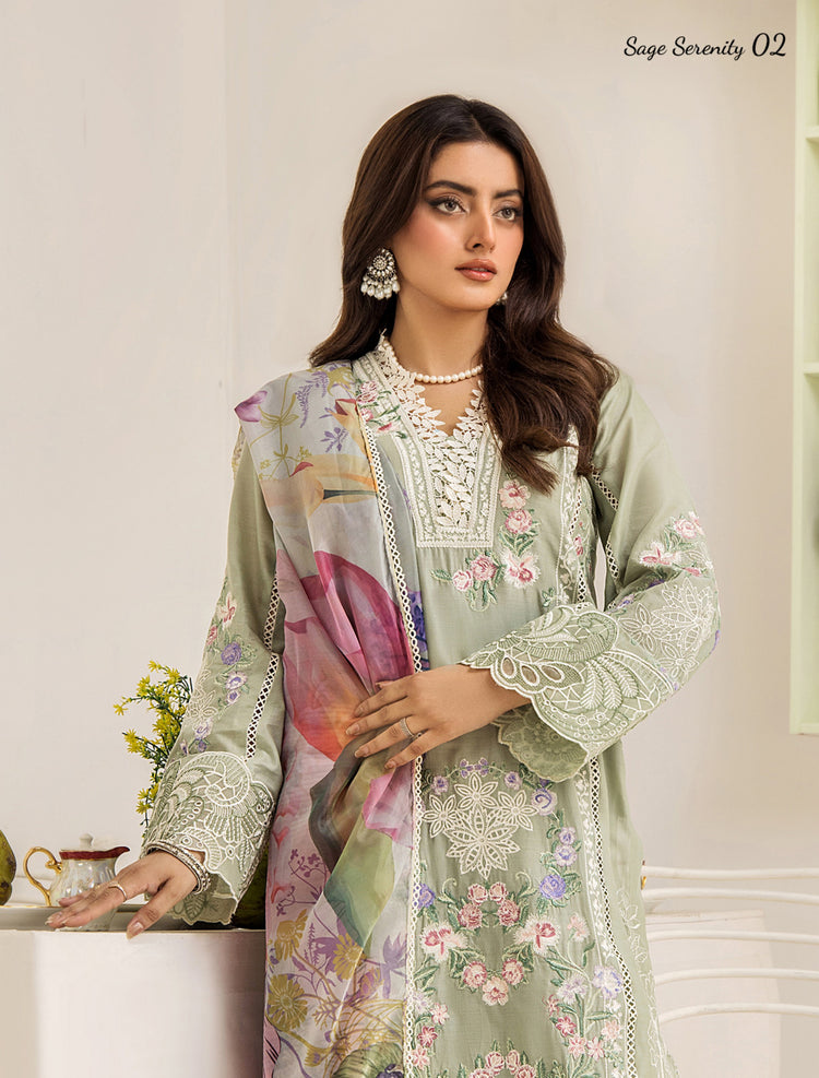 SAMRA LUXURY LAWN BY ZARA ALI - SZ-4