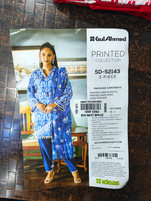 RANG SAAZ BY GUL AHMED SD-52143