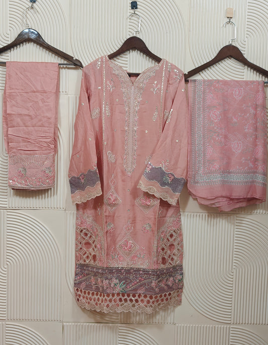 BIN SAEED COTTON SATIN RTW D-03