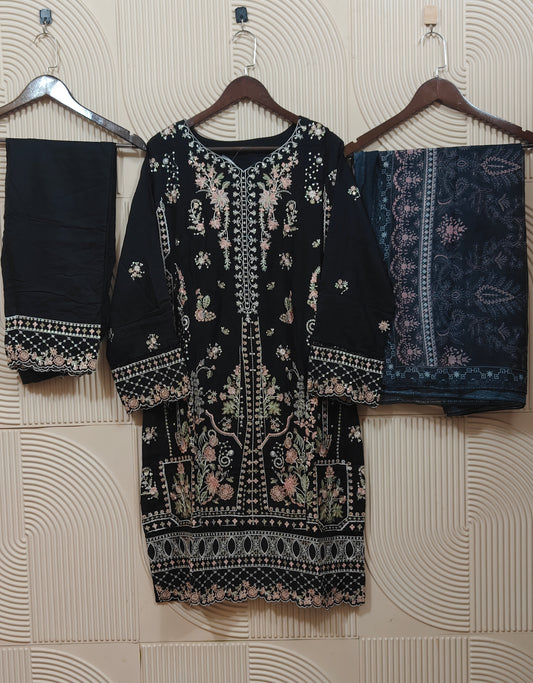 BIN SAEED COTTON SATIN RTW D-04