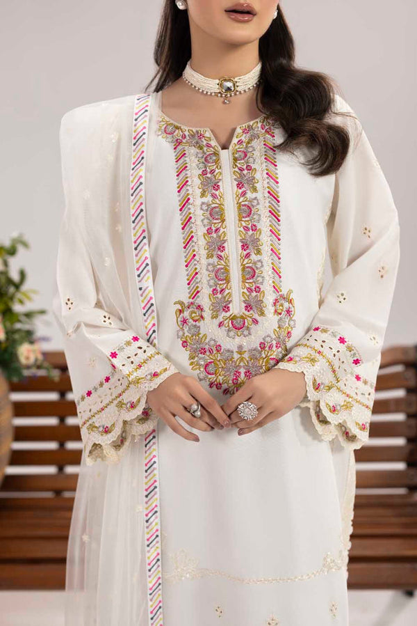 PHULKAARI ZR-2622 | PEARL WHITE