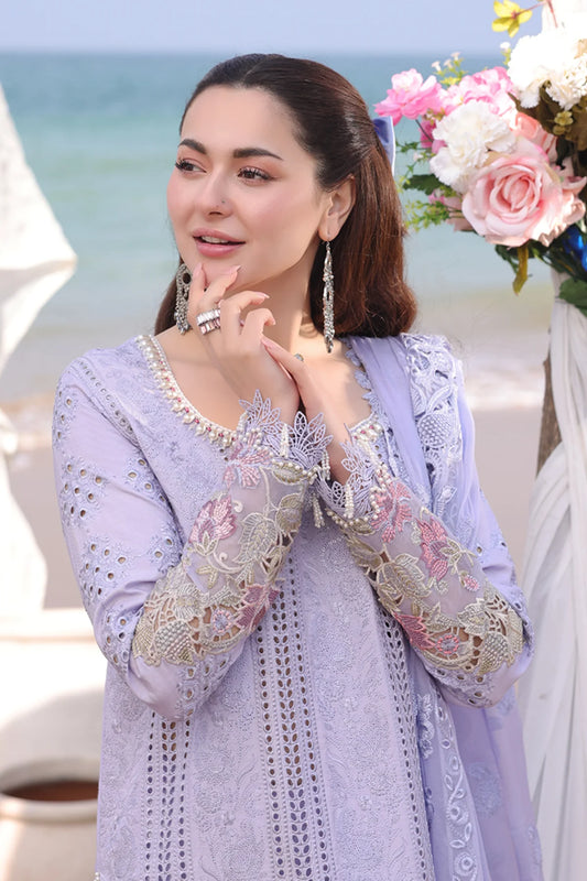 HANIA LUXURY LAWN'25 BY IMROZIA |SL 78