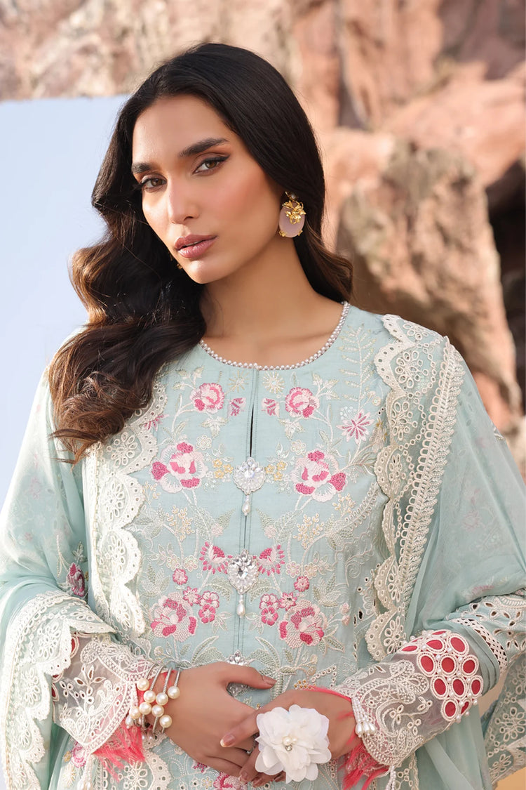 HANIA LUXURY LAWN'25 BY IMROZIA |SL 76A