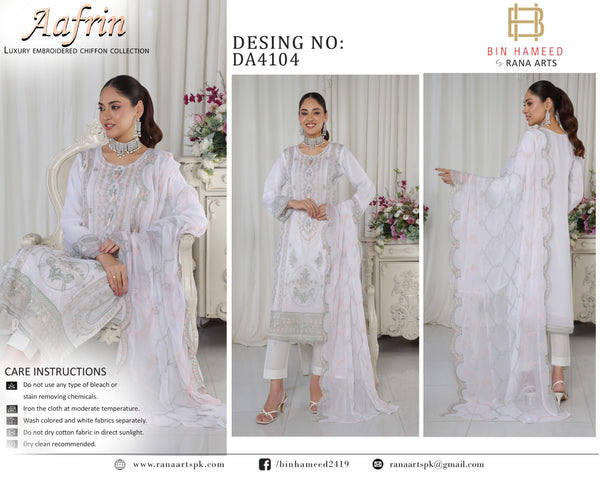 BIN HAMEED AAFRIN-D-RAY 4104