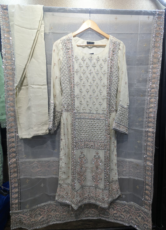 ARSHEEN BANO BY ZOYA AHMED HANDWORK STITCHED D-10