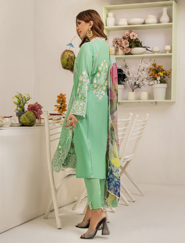 SAMRA LUXURY LAWN BY ZARA ALI - SZ-1