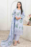 Areeba by Tawakkal Fabric Embroidered Lawn Unstitched 3 Piece Suit - D-1685