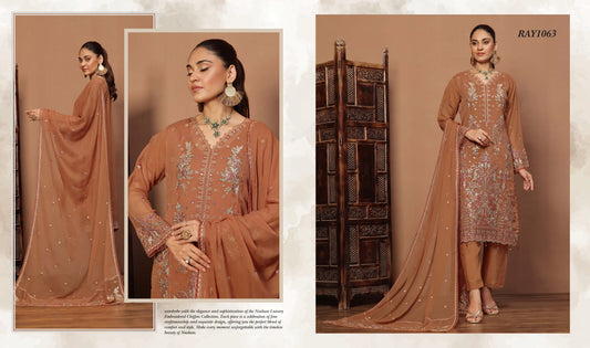 NASHWA BY BIN HAMEED SEMI-STITCHED 3PC | RAY1063