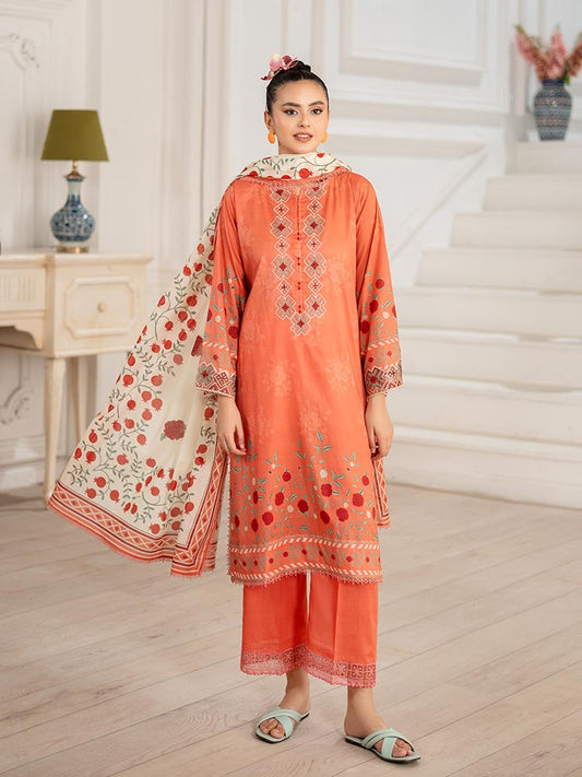 GULL BAHAR 3-Piece Unstitched Digital Printed Lawn Suit