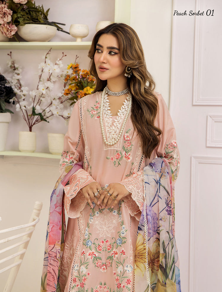 SAMRA LUXURY LAWN BY ZARA ALI - SZ-5