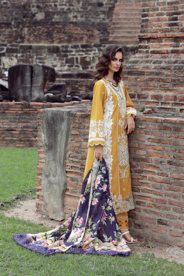 Gulmina by Marwat Textile-Topaz Sun