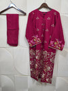 ZEBAYESHA STITCHED LAWN CORD SET D-01 (C)