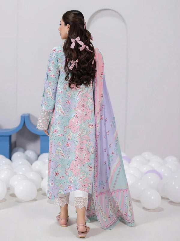 Qalamkar QPrints Embroidered Lawn 2025 | EM-03A