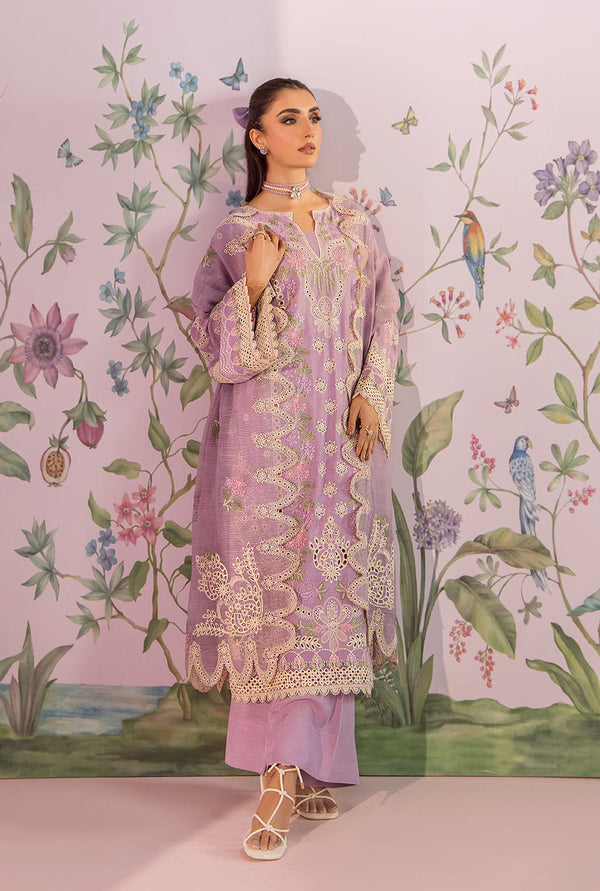 SAAD SHAIKH TROPICAL SILK-ELANORA