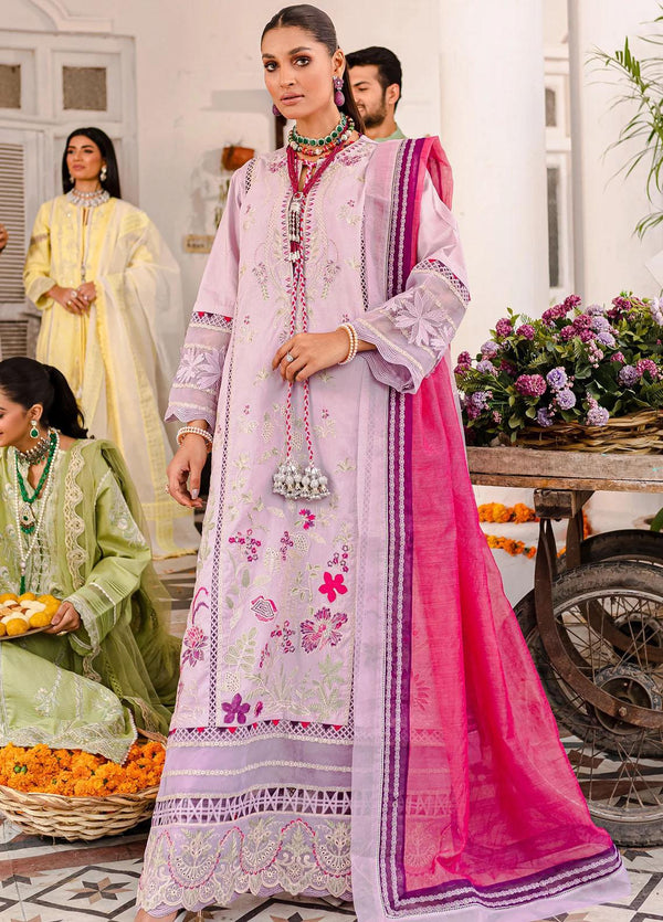Maryum N Maria Jashan-e-Eid Luxury Lawn Formal Collection – BERRY (MLFD-135)