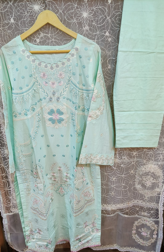 MAHIYMAAN LUXURY LAWN PRET BY ALZOHIAB - 10