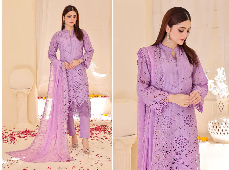 KINZA CHICKEN KARI UN-STITCHED COLLECTION BY BIN HAMEED 24'-02