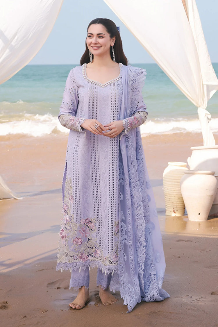 HANIA LUXURY LAWN'25 BY IMROZIA |SL 78