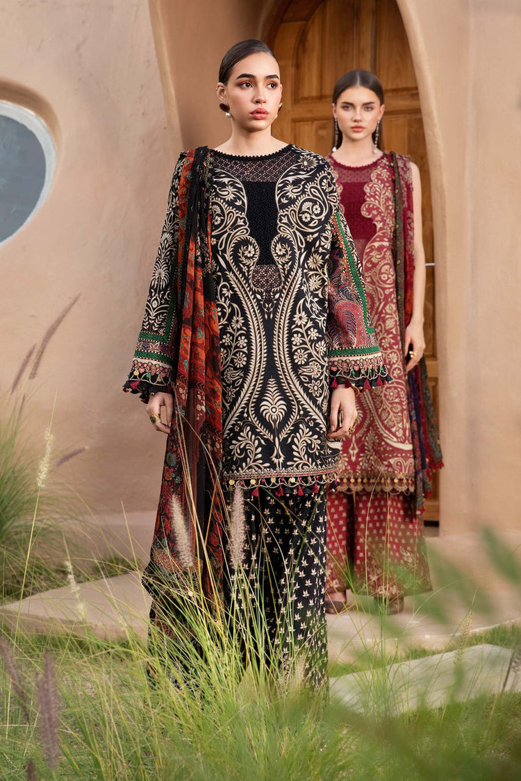 3 Piece Unstitched Printed Lawn Suit | MPT-2512-B