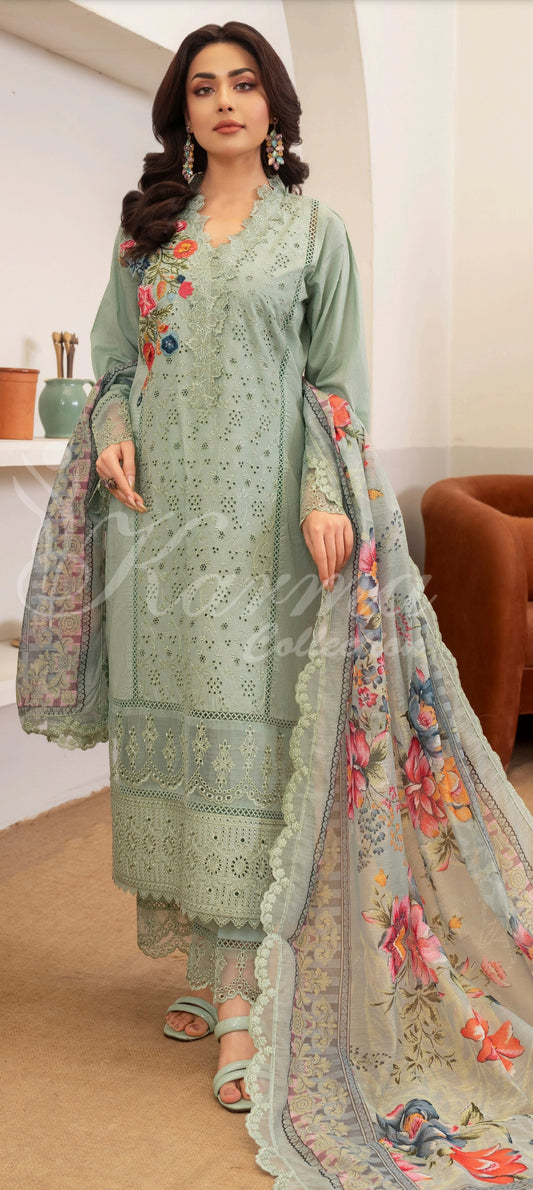 KARMA KAYSERIA EID EDIT - 1424 GREEN