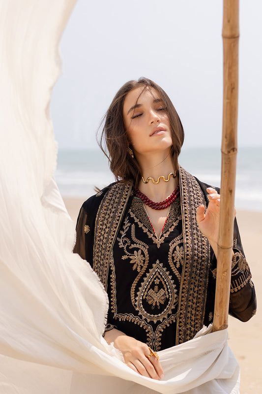ZYRA FREESIA 3 Piece Embroirdered Chiffon Ananya - FW40053