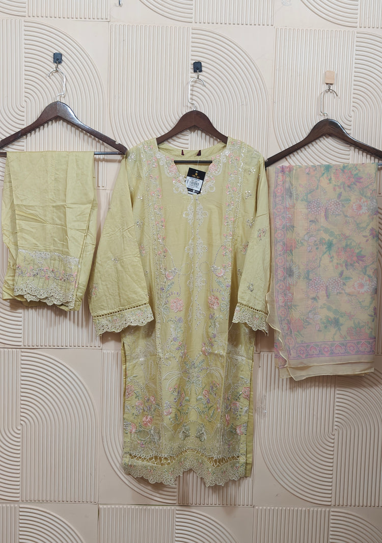 BIN SAEED COTTON SATIN RTW D-01