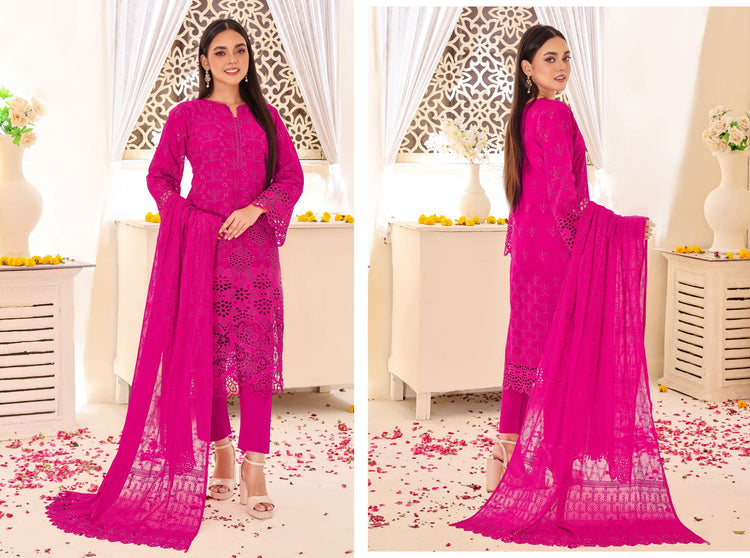 KINZA CHICKEN KARI UN-STITCHED COLLECTION BY BIN HAMEED 24'-06