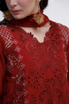 Gulmina by Marwat Textile-Crimson Charm