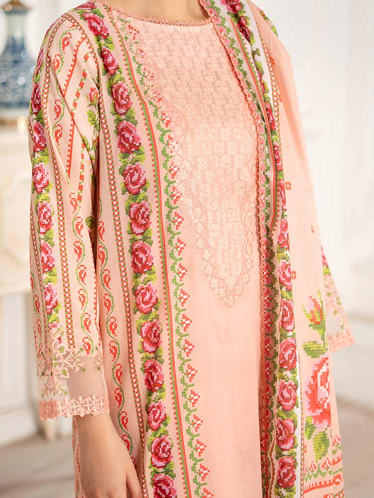 GULL BAHAR 3-Piece Unstitched Digital Printed Lawn Suit