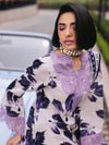 MAHNUR BROADWAY 25' Lilac | 3 PC Lawn