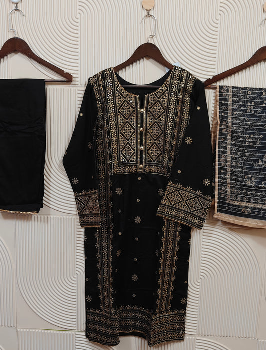 ZOYA AHMED TEHWAR STITCHED LAWN D-01