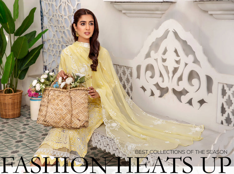 KHOOBSURAT GOLD EMBROIDERED LAWN-G-10