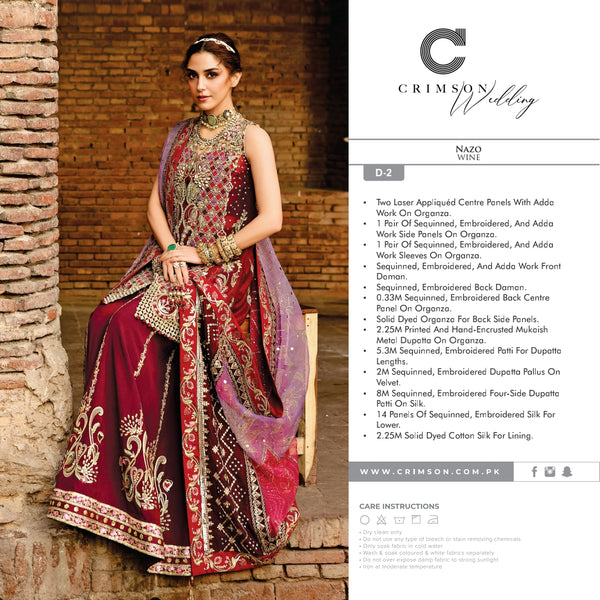 Crimson Wedding Collection 2026 NAZO
