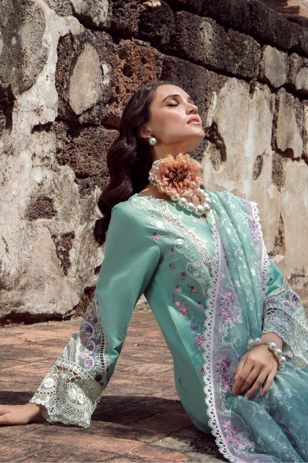 Gulmina by Marwat Textile-Peridot Mist