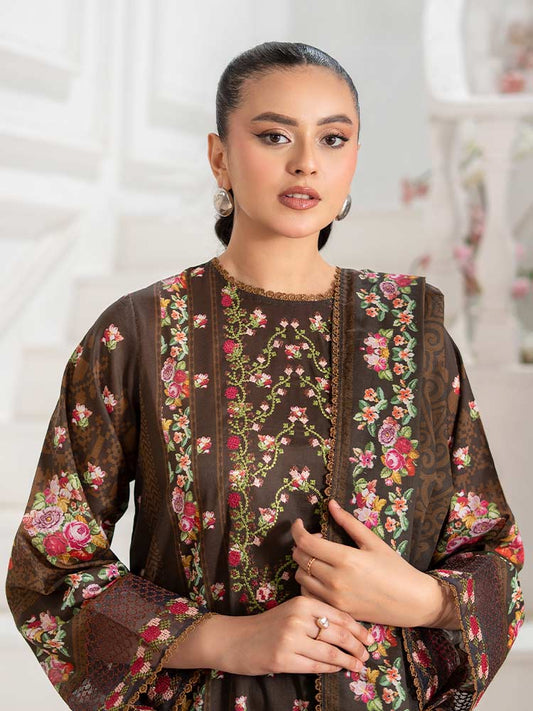 GULL BAHAR 3-Piece Unstitched Digital Printed Lawn Suit