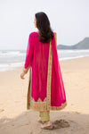 ZYRA FREESIA 3 Piece Embroirdered Chiffon Anika - FW40054