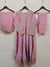 ZOYA AHMED FUCHSIA LAWN GOWN D-02