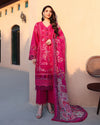 SUMMER REVERIE BY ROHEENAZ UN-STITCHED 3PC | Ivoria
