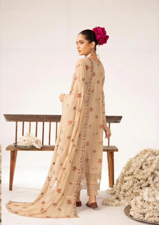 ELEGANCE BY KHOOBSURAT UN-STITCHED 3PC | KE-04