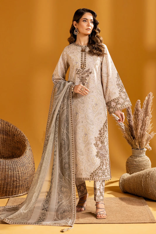 MAAHI PRINTED WITH EMBROIDERED LAWN BY ALIZEH| Hira