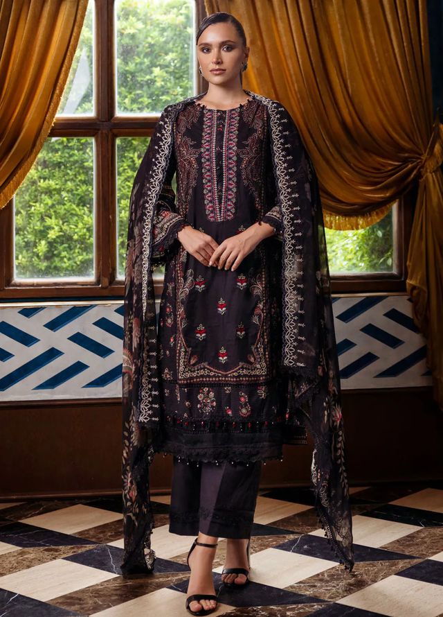 ALZOHAIB SUNSHINE BLOOM EID EDIT UN-STITCHED LAWN 25-D 03