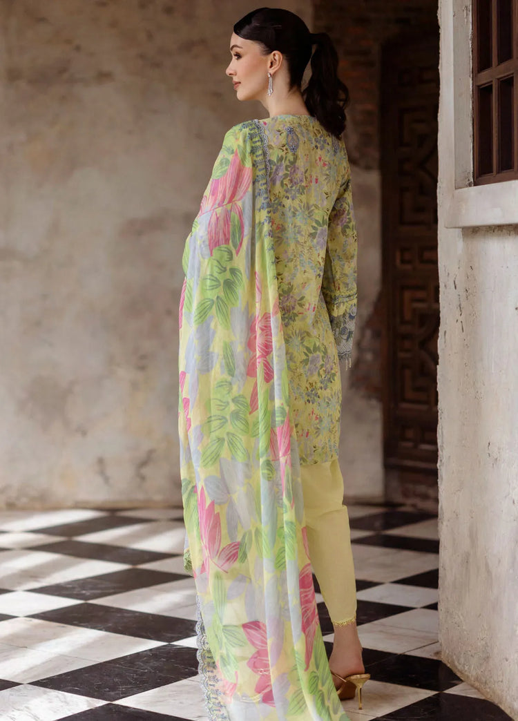 ALZOHAIB SUNSHINE BLOOM EID EDIT UN-STITCHED LAWN 25-D 05