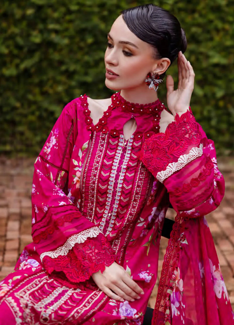 ALZOHAIB SUNSHINE BLOOM EID EDIT UN-STITCHED LAWN 25-D 06