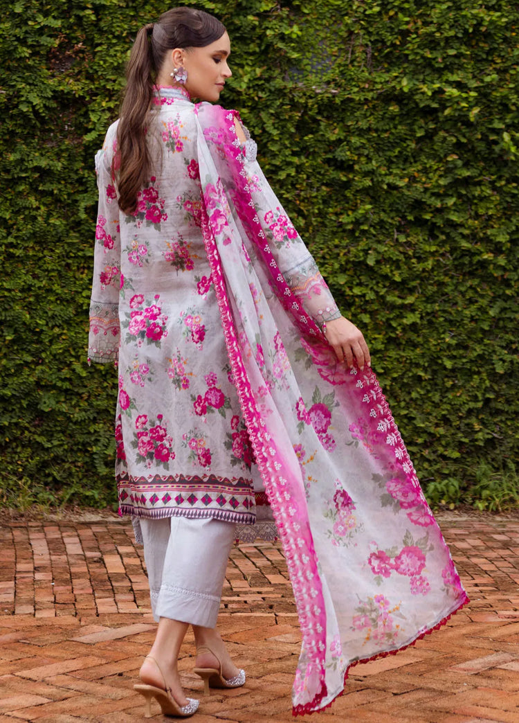 ALZOHAIB SUNSHINE BLOOM EID EDIT UN-STITCHED LAWN 25-D 09