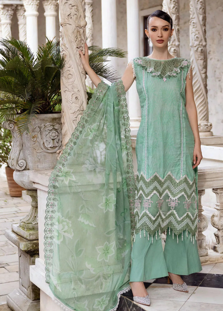 ALZOHAIB SUNSHINE BLOOM EID EDIT UN-STITCHED LAWN 25-D 10