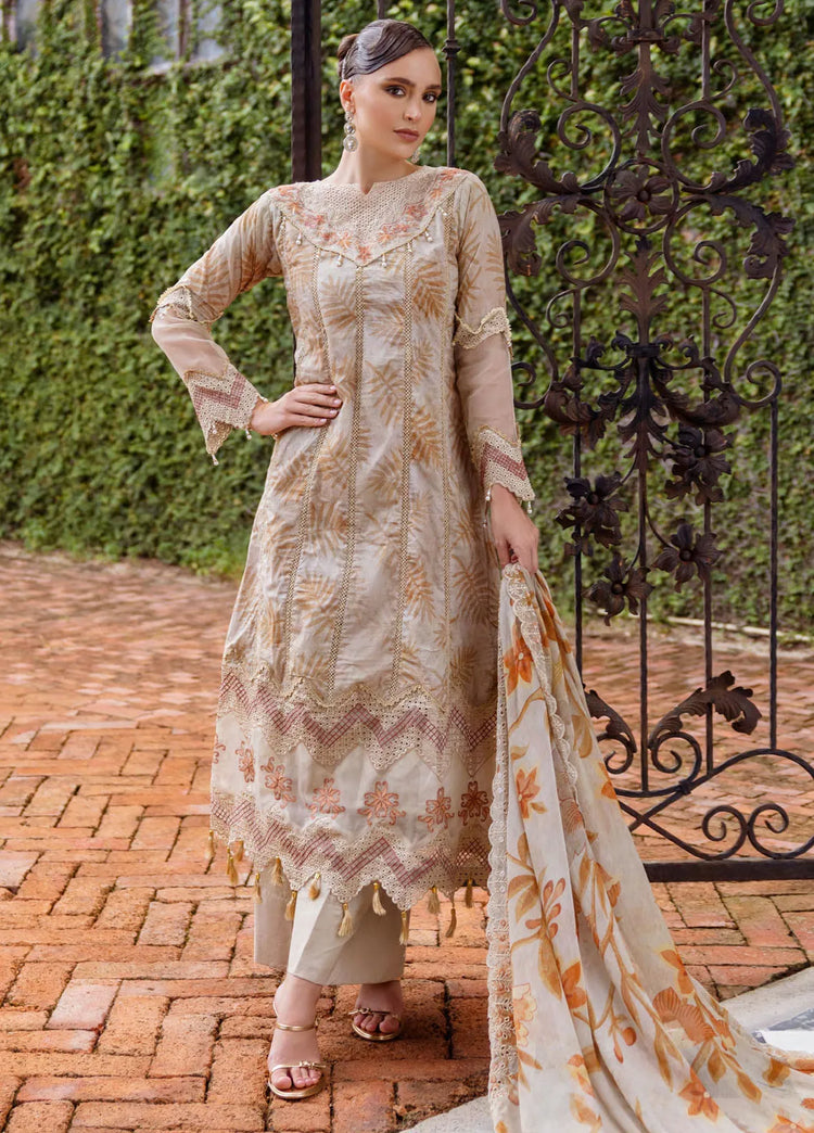 ALZOHAIB SUNSHINE BLOOM EID EDIT UN-STITCHED LAWN 25-D 11