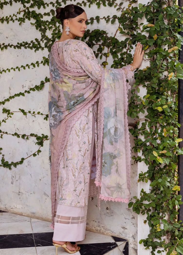 ALZOHAIB SUNSHINE BLOOM EID EDIT UN-STITCHED LAWN 25-D 12