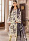 ALZOHAIB SUNSHINE BLOOM UN-STITCHED 3PC | D-08